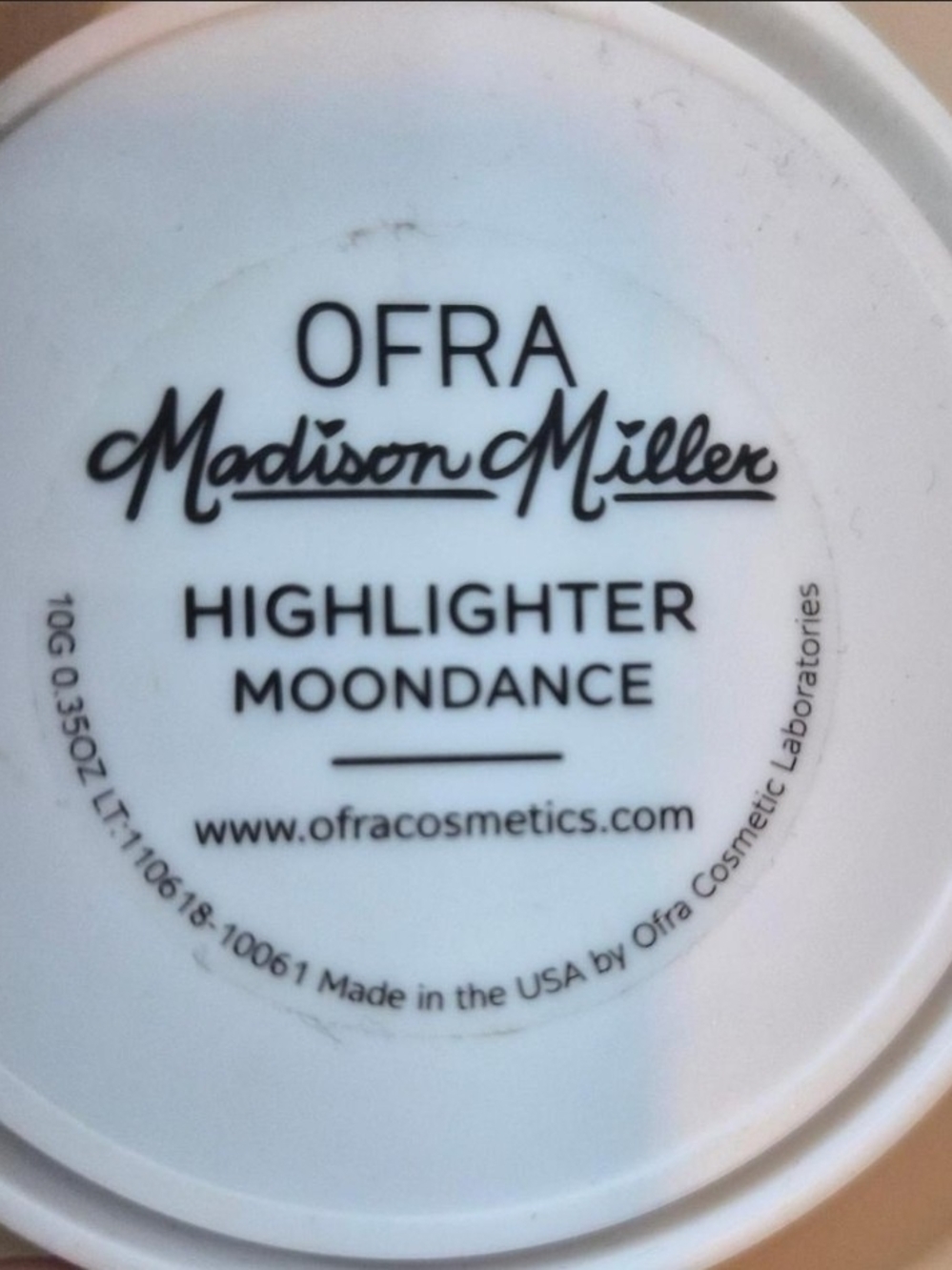 OFRA X Madison Miller Moondance Highlighter - LE -10g Price Firm